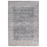 Alfombra  Moderna con Diseño, Gruesa, Pelo con Relieve, Color Café con Gris. Colección Atakoy