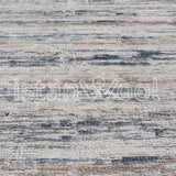 Alfombra  Moderna con Diseño, Gruesa, Pelo con Relieve, Color Café con Gris. Colección Atakoy
