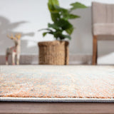 Alfombra Moderna con Diseño, Gruesa, Pelo con Relieve, Color Café con Gris. Colección Kilyos