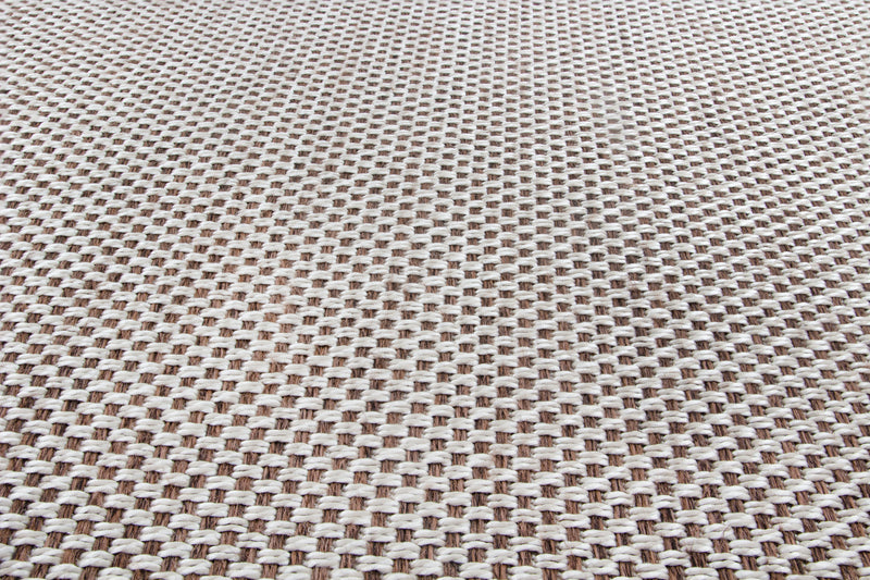 Alfombra Moderna de Sísalo, Gruesa, Color Beige. Colección Pera Sisalo