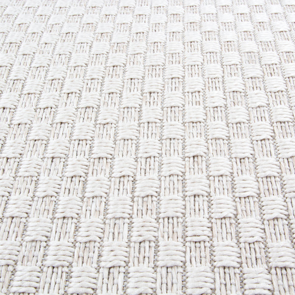 Alfombra Moderna de Sísalo, Gruesa, Color Beige. Colección Pera Sisalo