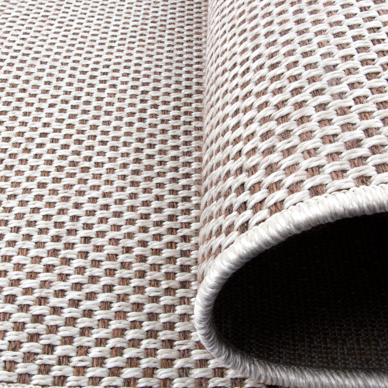 Alfombra Moderna de Sísalo, Gruesa, Color Beige. Colección Pera Sisalo