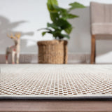 Alfombra Moderna de Sísalo, Gruesa, Color Beige. Colección Pera Sisalo