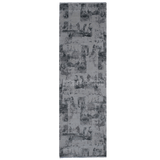 Alfombra  Moderna, Gruesa, Pelo con Relieve, Color Gris. Colección Bebek.