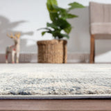 Alfombra Redonda Moderna con Diseño, Gruesa, Pelo con Relieve, Color Gris. Colección Atakoy.
