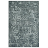 Alfombra Moderna para Terraza Tipo Boucle, Color Verde. Colección Tibet