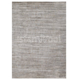 Alfombra Grande Moderna Premium, Gruesa, Pelo con Relieve, Color Café. Colección Kathmandu.