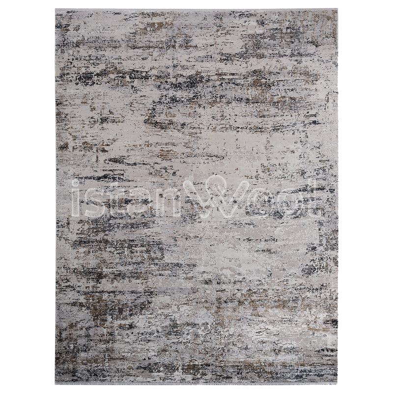 Alfombra Moderna Pelo Corto, Beige. Colección Bebek.