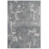 Alfombra Grande tipo Boucle, Gruesa, Pelo con Relieve, Color Gris. Colección Tibet.