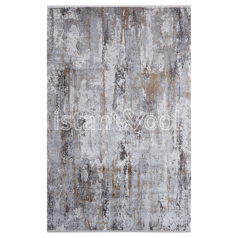 Alfombra Moderna Pelo Corto, Gris. Colección Bebek