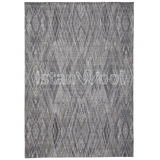 Alfombra Grande Moderna Premium, Gruesa, Pelo con Relieve, Color Gris. Colección Kathmandu.