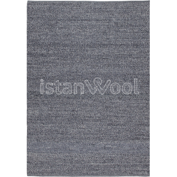Alfombra Moderna tipo Boucle, Gruesa, Pelo con Relieve, Color Gris. Colección Tibet.