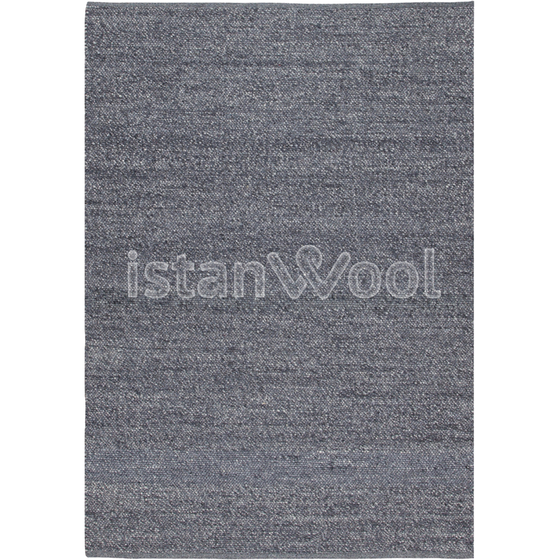 Alfombra Moderna tipo Boucle, Gruesa, Pelo con Relieve, Color Gris. Colección Tibet.