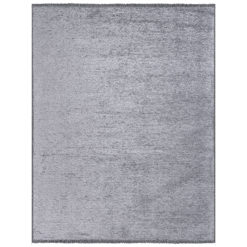 Alfombra Moderna Lisa, Gruesa, Pelo Corto, Color Gris. Colección Riva.