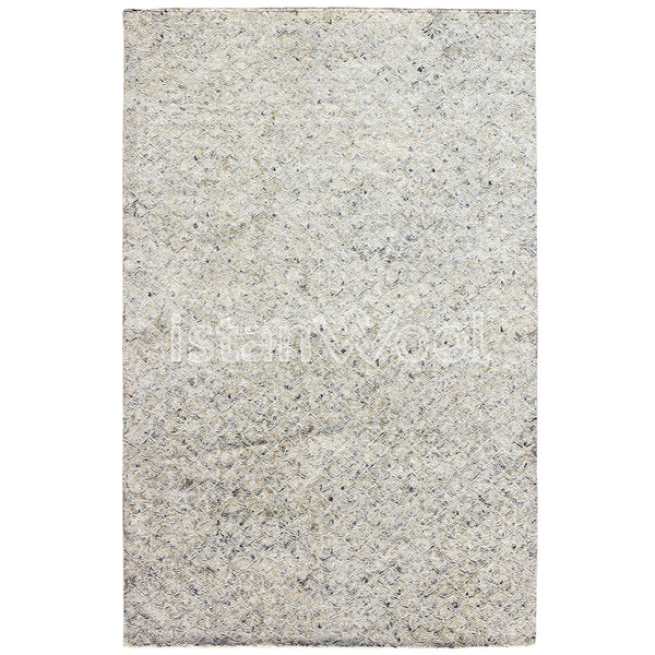Alfombra tipo Boucle, Gruesa, Pelo con Relieve, Amarillo. Colección Tibet.