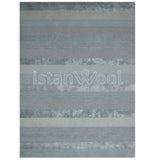 Alfombra Moderna Premium, Gruesa, Pelo con Relieve, Color Azul. Colección Kathmandu.