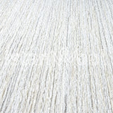 Alfombra Moderna Lisa Gruesa, Pelo Corto, Color Blanca. Colección Riva.
