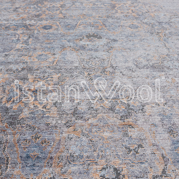 Alfombra Moderna Con Diseño, Gruesa, Pelo Corto,Color Morado. Colección Riva.