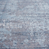 Alfombra Moderna Pelo Corto, Azul. Colección Riva.