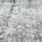 Alfombra Moderna Grande, Pelo Corto, Gris. Colección Bebek
