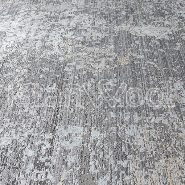 Alfombra Moderna Pelo Corto, Gris. Colección Bebek.