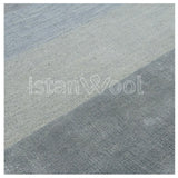 Alfombra Moderna Premium, Gruesa, Pelo con Relieve, Color Azul. Colección Kathmandu.