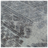 Alfombra Grande tipo Boucle, Gruesa, Pelo con Relieve, Color Gris. Colección Tibet.