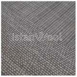 Alfombra Hecha a Mano tipo Boucle, Gruesa, Pelo con Relieve, Color Gris. Colección Tibet.